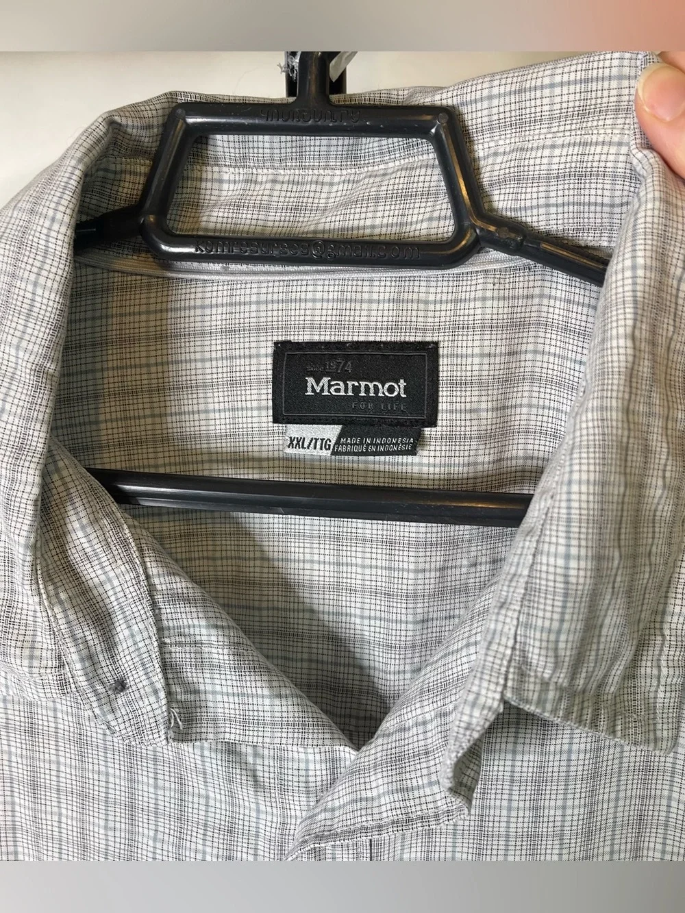 Marmot plaid short